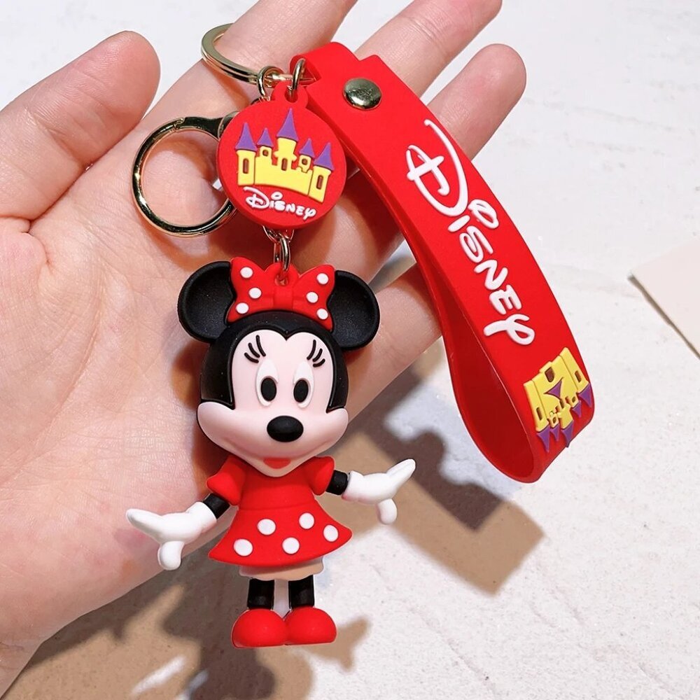 NIP - Mini Mouse Kawaii Keyring Keychain